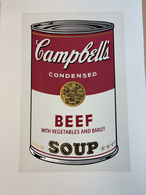 Campbell's Soup I, Beef With Vegetables And Barley (F. & S. II.49)