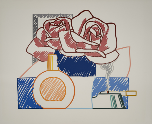 Scribble Version of Still Life #58